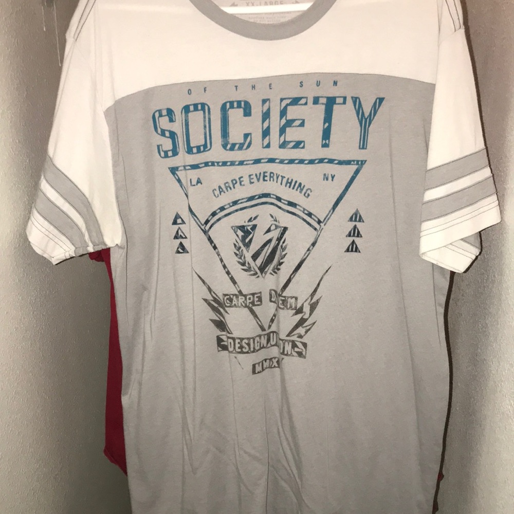 Men’s Society xxl white and grey